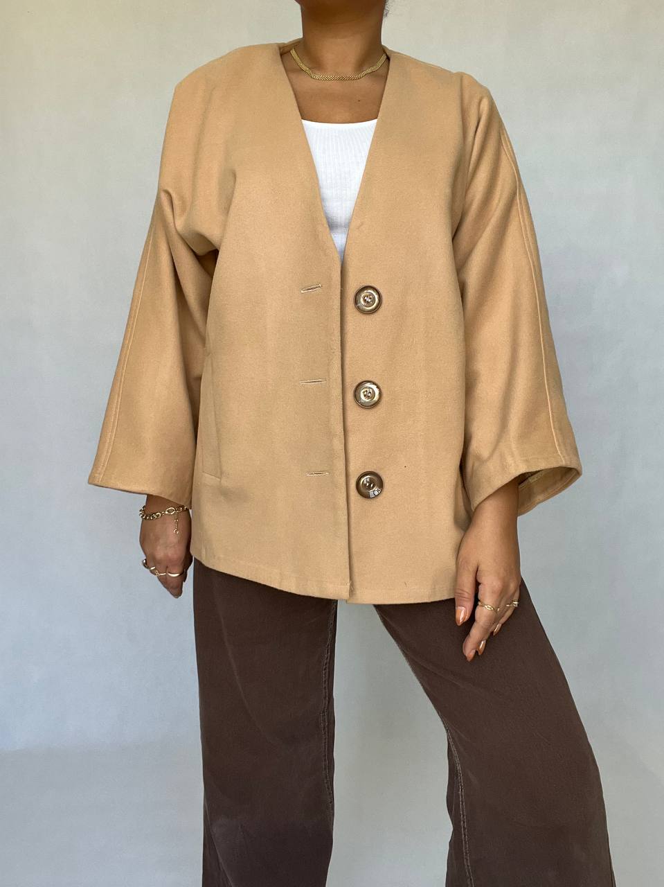 پالتو فوتر کاراملی